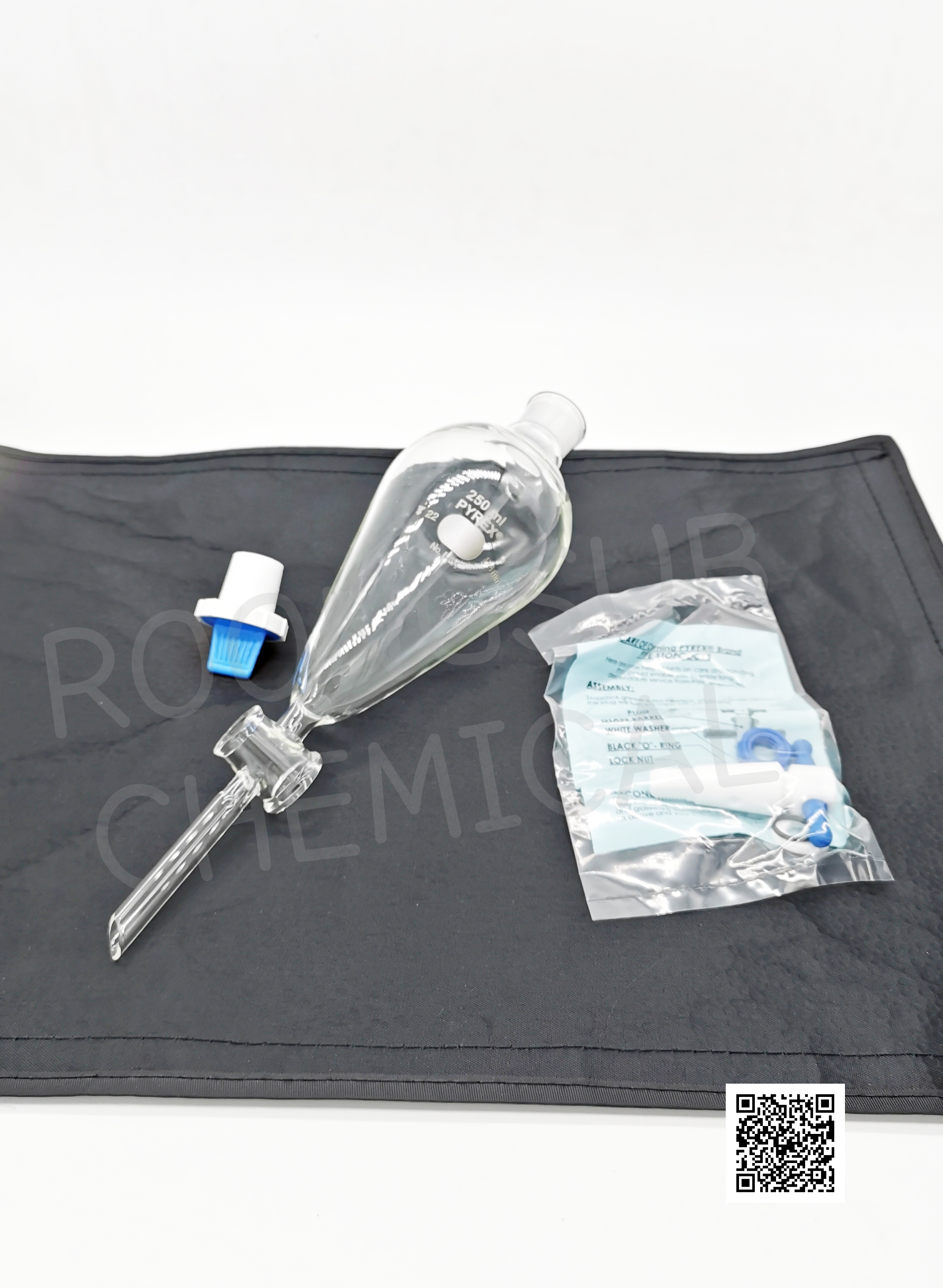 SEPARATORY FUNNEL 250ML. PYREX