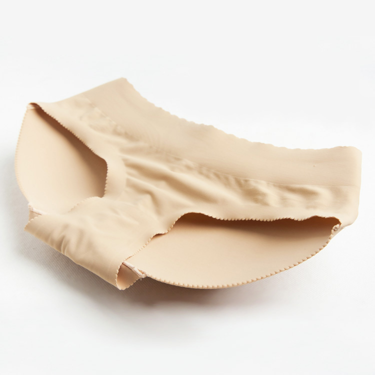 กางเกงในเสริมก้น กางเกงเสริมสะโพก ดูธรรมชาติ ไร้รอยต่อ สีดำ สีเนื้อ