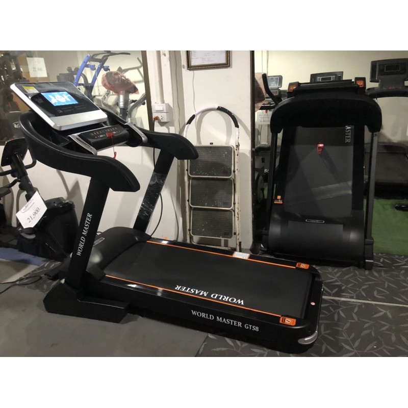 ลู่วิ่งไฟฟ้าWORLD MASTER GTS8มอเตอร์ 4.5แรงม้า