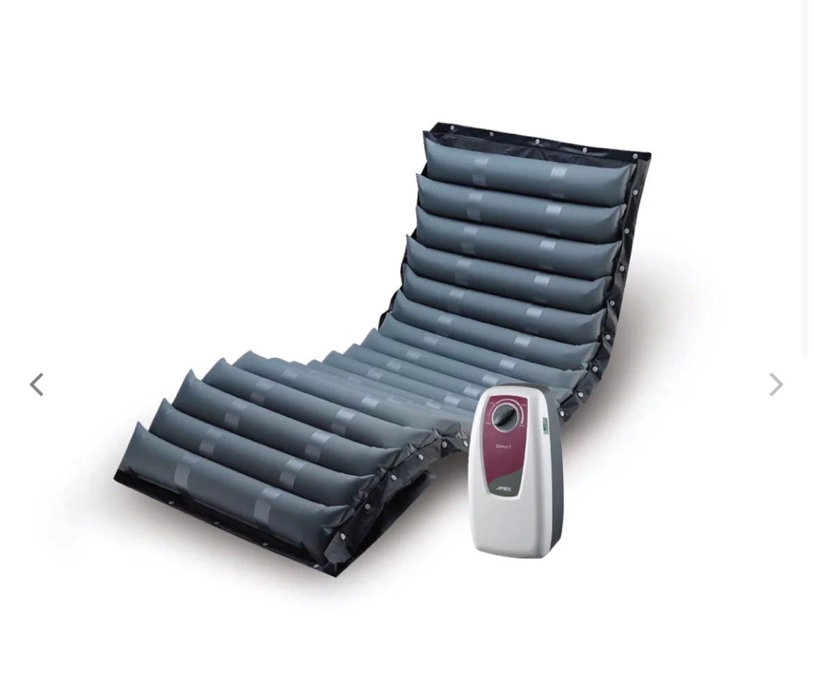 ที่นอนลมป้องกันแผลกดทับ Domus 2 Tri-Cell ทำงานด้วยระบบ TRI Cell alternating ช่วยลดและกระจายแรงกดทับชนิดพิเศษ มีเทคโนโลยี LOW AIR LOSS มี CPR Valve + แถมผ้าคลุมกันของเหลวแบบซิป ของแท้ จากศูนย์ไทย (รุ่น TOP)