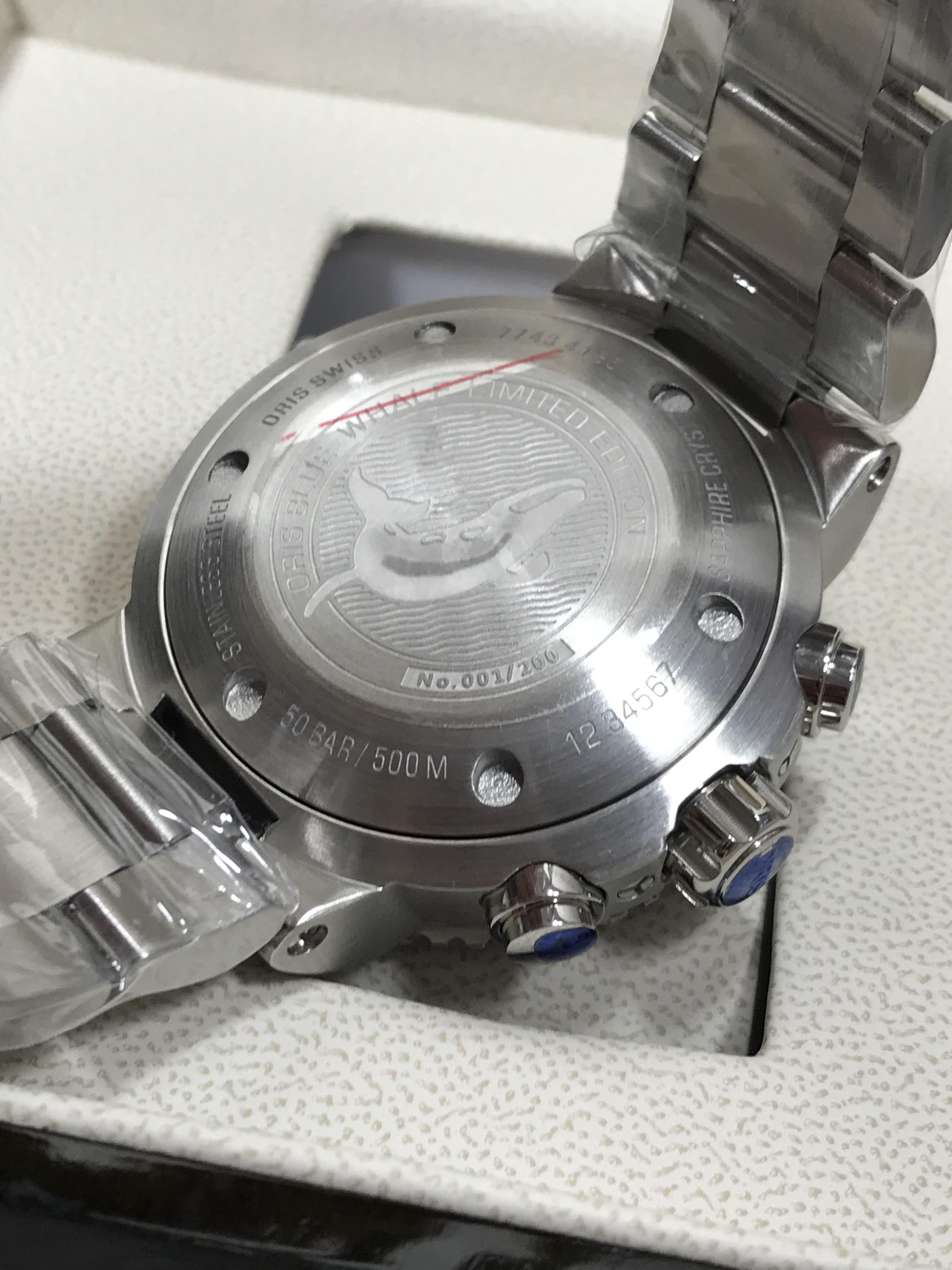 Oris Aquis Green Whale Limited Edition (5A)