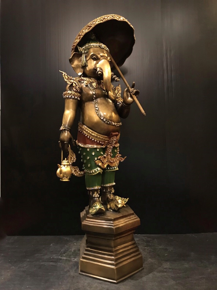 พระพิฆเนศ ปางมหาลาภ หน้าตัก 12 นิ้ว