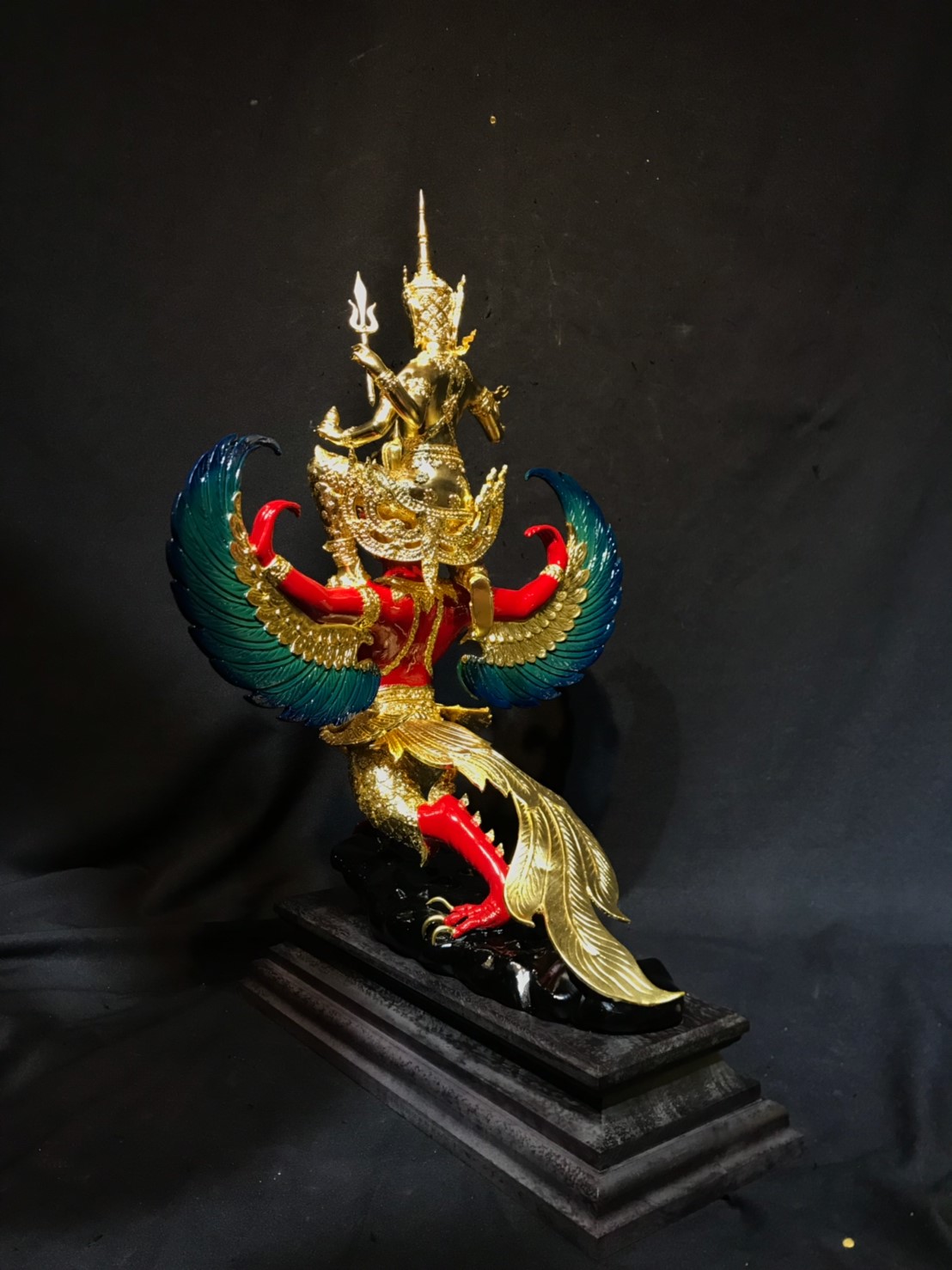 พระนารายณ์ทรงครุฑ หน้าตัก 9 นิ้ว