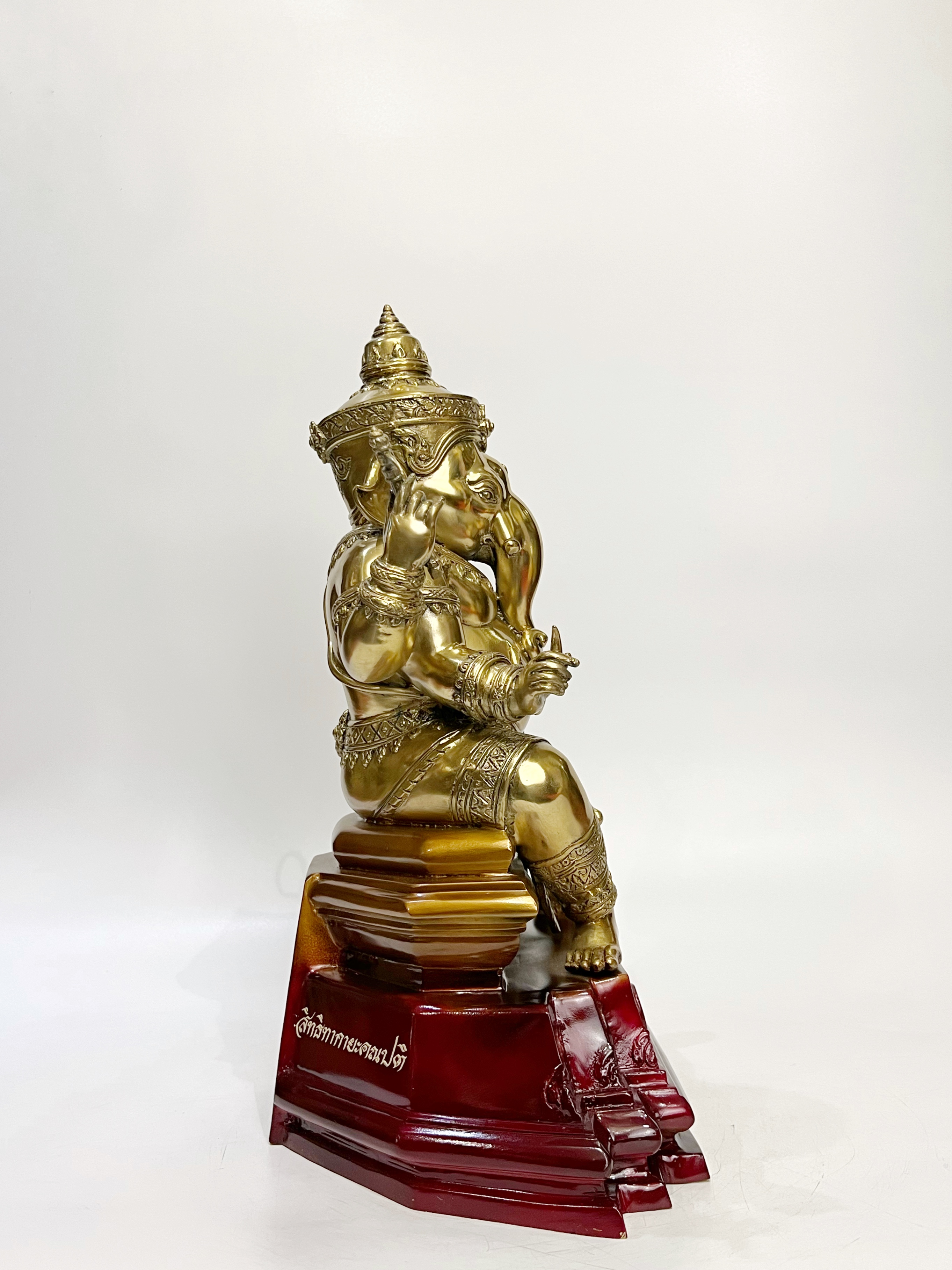 พระพิฆเนศ : พระสิทธิทากายะคณปติ หน้าตัก 9 นิ้ว (หมายเลข 5)