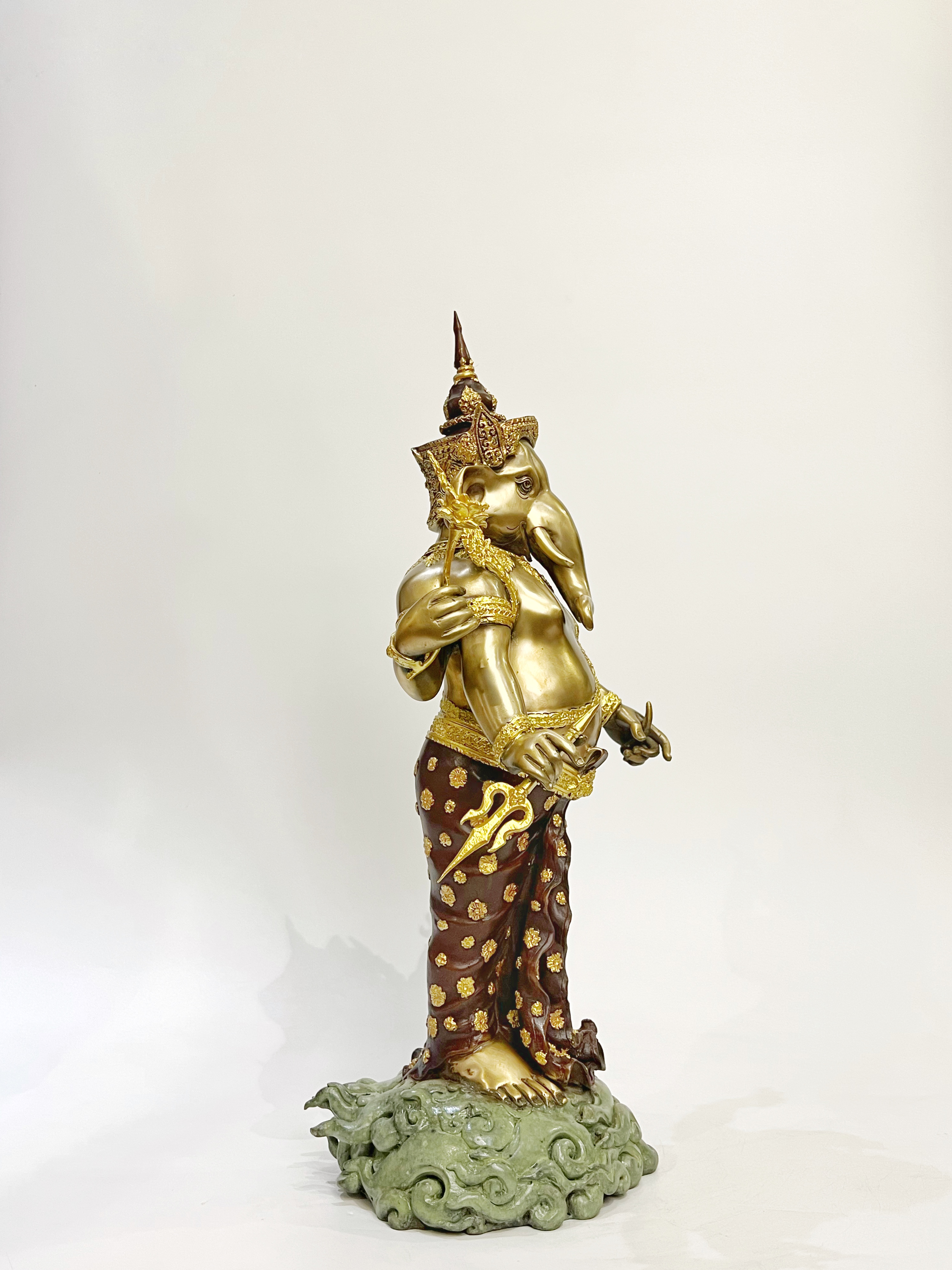 พระพิฆเนศ ปางเหนือเมฆ หน้าตัก 9 นิ้ว