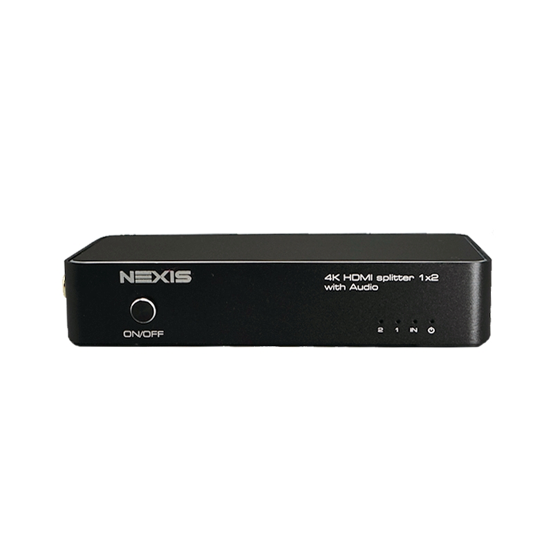 NEXIS SP512A เครื่องขยายสัญญาณ HDMI เข้า 1 ออก 2 ,เครื่องแยกสัญญาณเสียงจาก HDMI