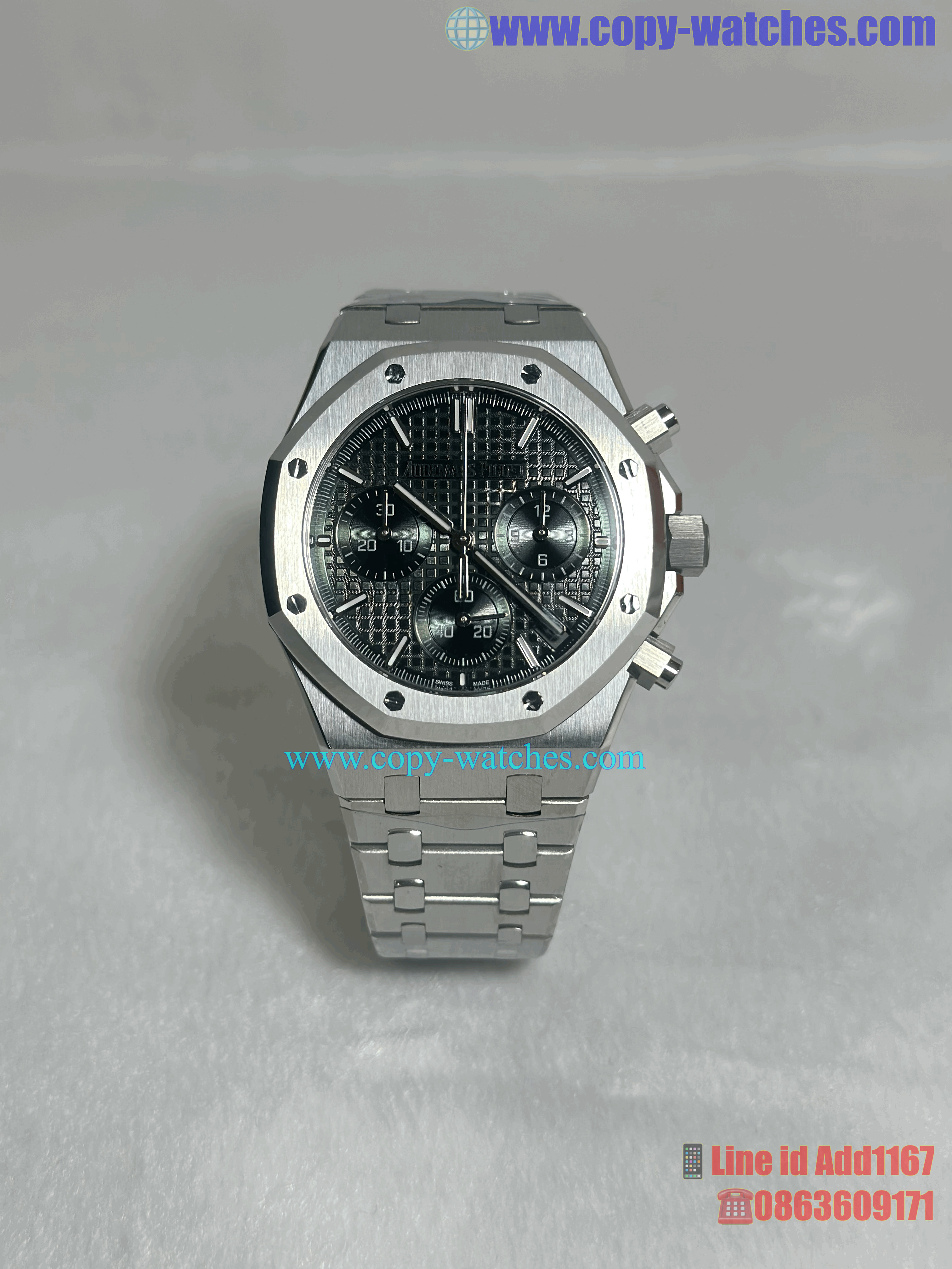 Audemars Royal Oak Silver Steel 41mm 26240ST (Swiss APS)