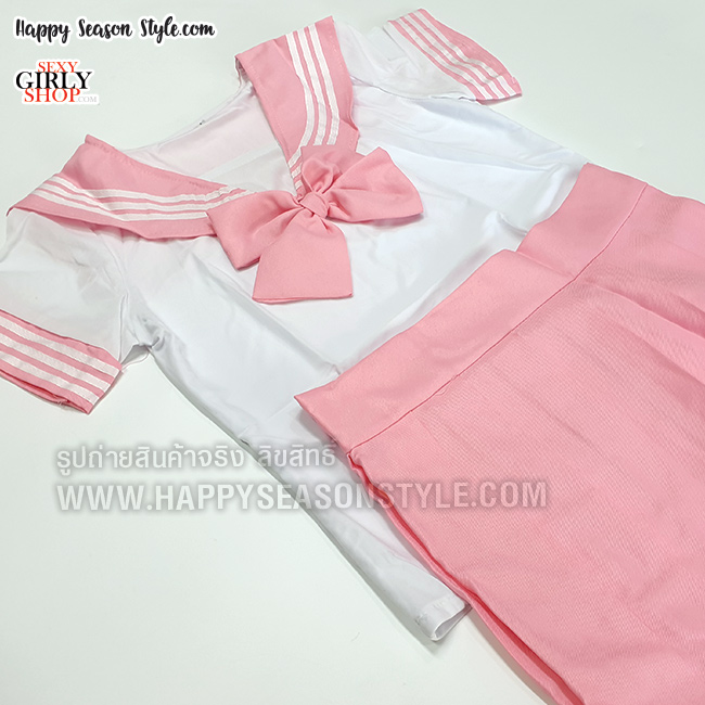 ชุดนักเรียน ชุดนักเรียนญี่ปุ่น มีให้เลือก 7 สี (น้ำเงิน, ชมพู, ฟ้า, แดง, เขียว, ม่วง, ชมพูบานเย็น)