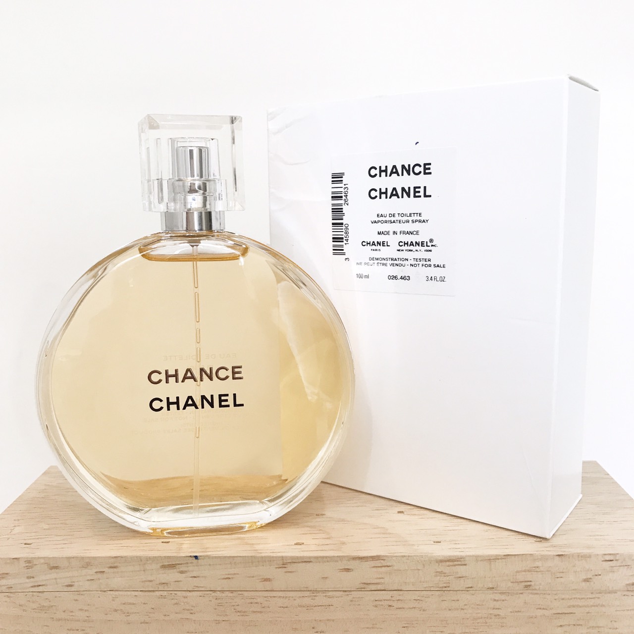 น้ำหอม (กล่องTester) Chanel Chance EDT 100ml ของแท้ 100%✅
