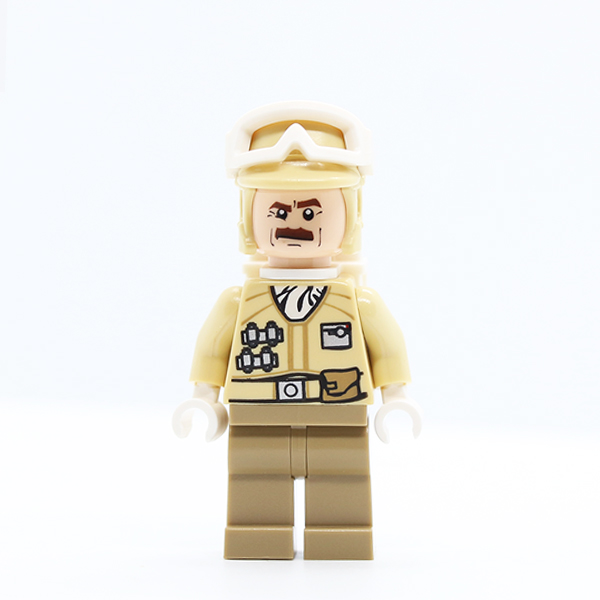 Hoth Rebel Trooper Tan Uniform (Moustache)