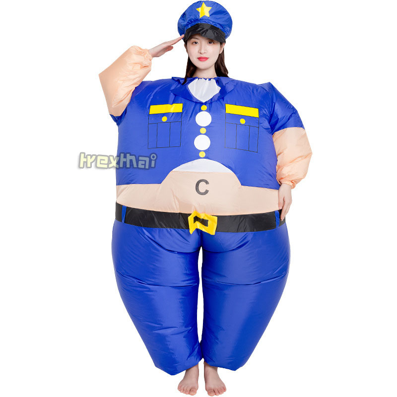 ชุดมาสคอต ชุดแฟนซี ชุดตำรวจ (สำหรับผู้ใหญ่)