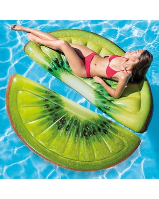 แพยางกีวี่ ครึ่งเซี้ยว Inflatable Half Kiwi Pool Float