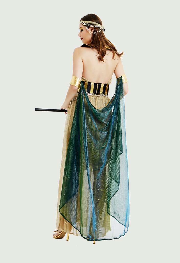 ชุดคลีโอพัตรา อียิปห์ สีทอง สาวอวบก็ใส่ได้จ้า🏍️💨 ส่งไวจาก กทม.