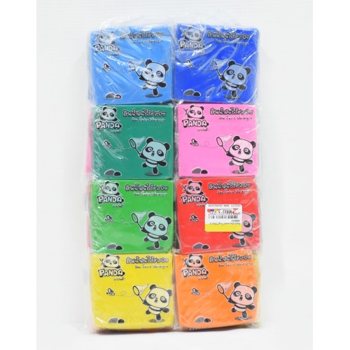 ดินน้ำมันปลอดสารพิษ แพนด้า คละสี ก้อนเล็ก 90g. แพ็คละ24ก้อน