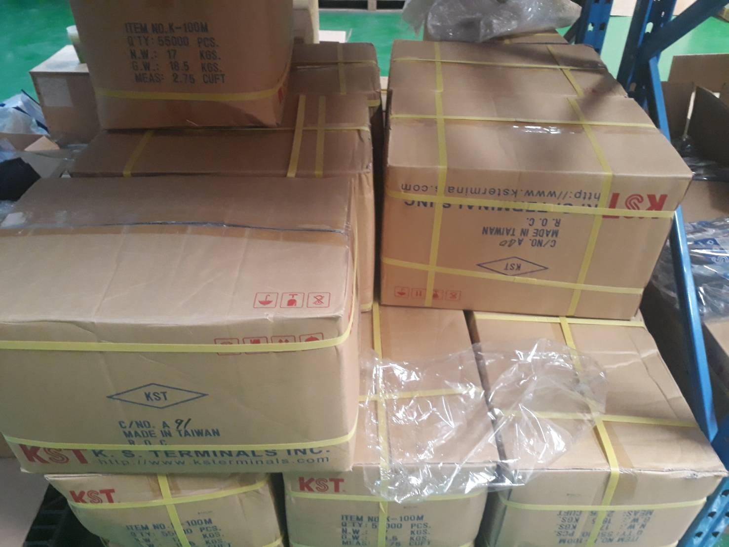 เคเบิ้ลไทร์ KST 4 นิ้วขาว 100*2.5มม 100PCS