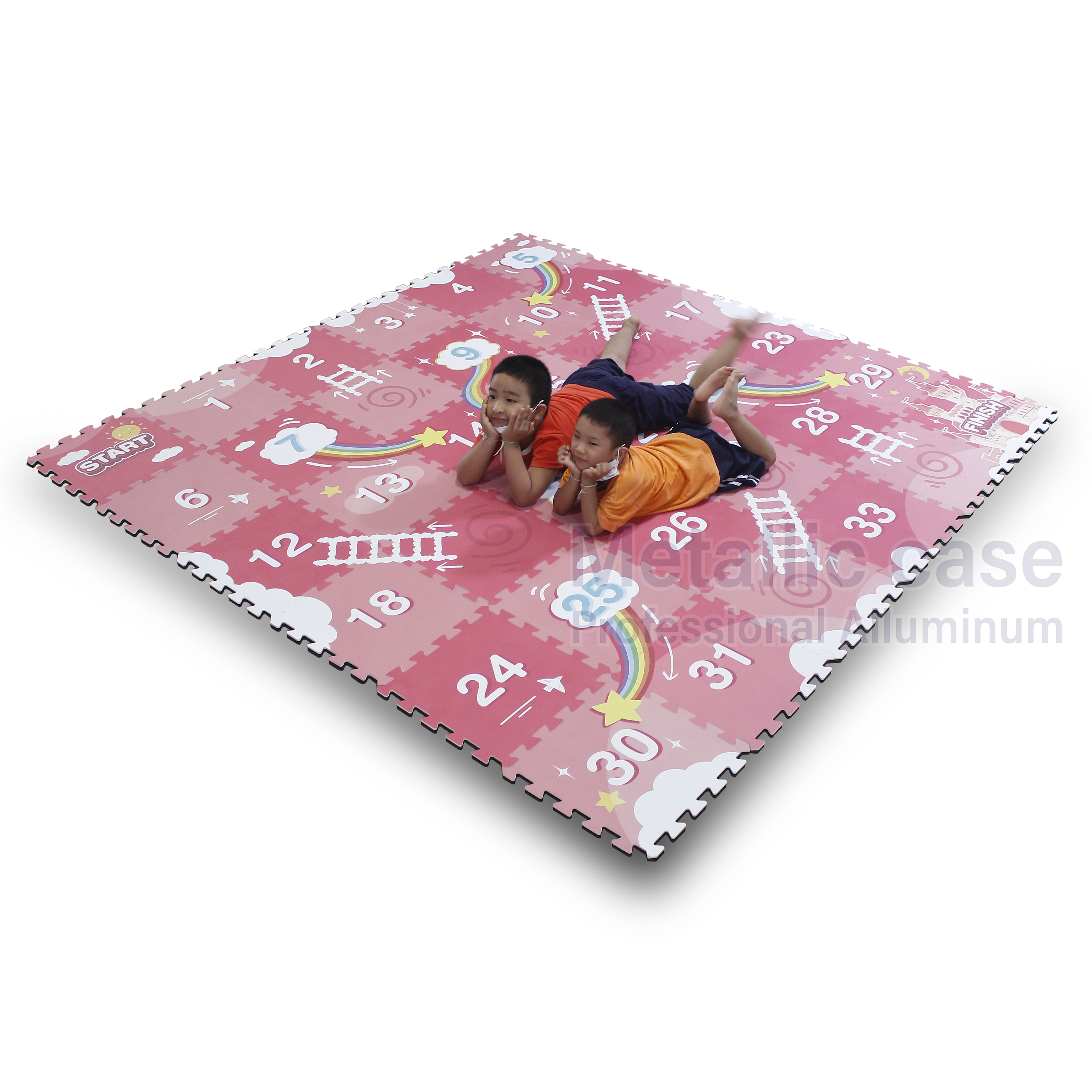metallic case2-0654-CCC-6504 / แผ่นจิ๊กซอว์+ไม้ตี Rightman(2400x2400x15mm)