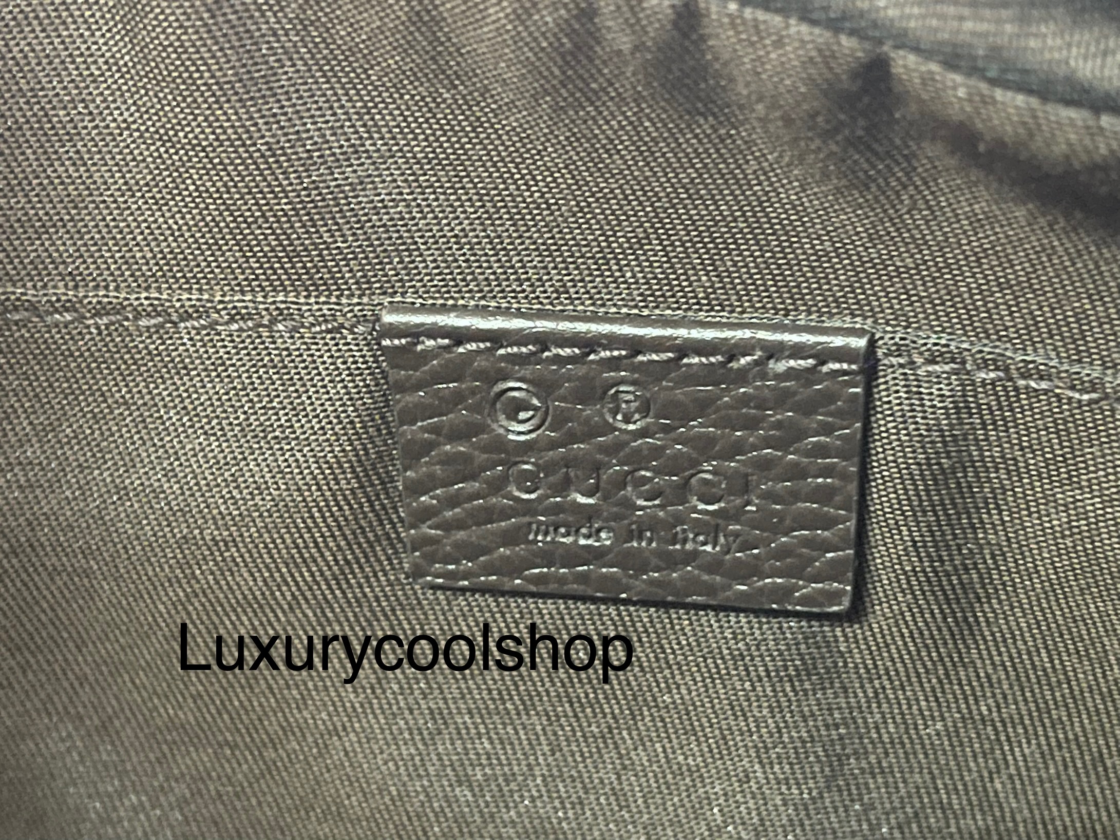 ❌ขายแล้ว❌GUCCI BELT BAG 22 BROWN GG SUPREME MONOGRAM SHW