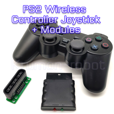 PS2 Wireless Controller Joystick+Modules
