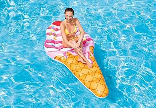แพยางไอศครีมโคน ขนาดใหญ่ Inflatable Giant Ice Cream Cone Pool Float