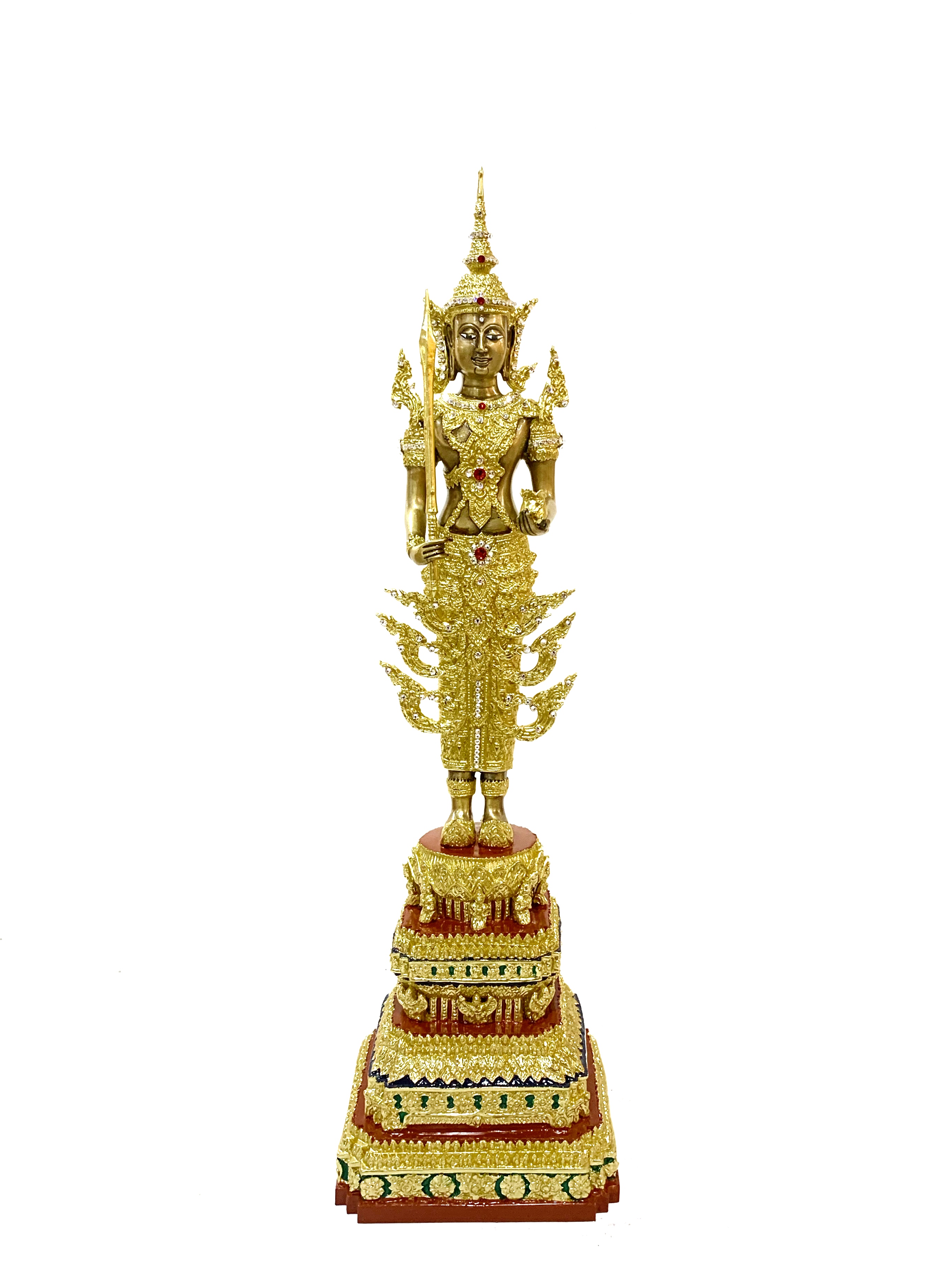 พระคลังมหาสมบัติ ทรงเครื่องจักพรรดิ์ หน้าตัก 5 นิ้ว