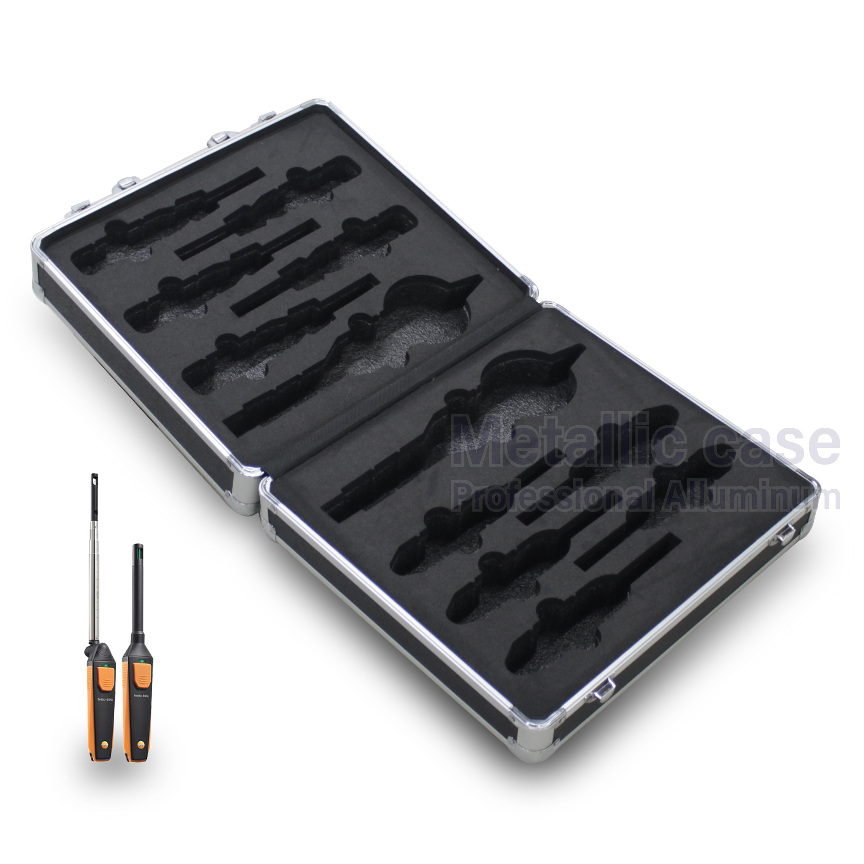 metalliccase7901-09-6304 / Testo 405i+605i+Air Quality Probe(36.5x33.5x12.9 T1C1H1K1P2)