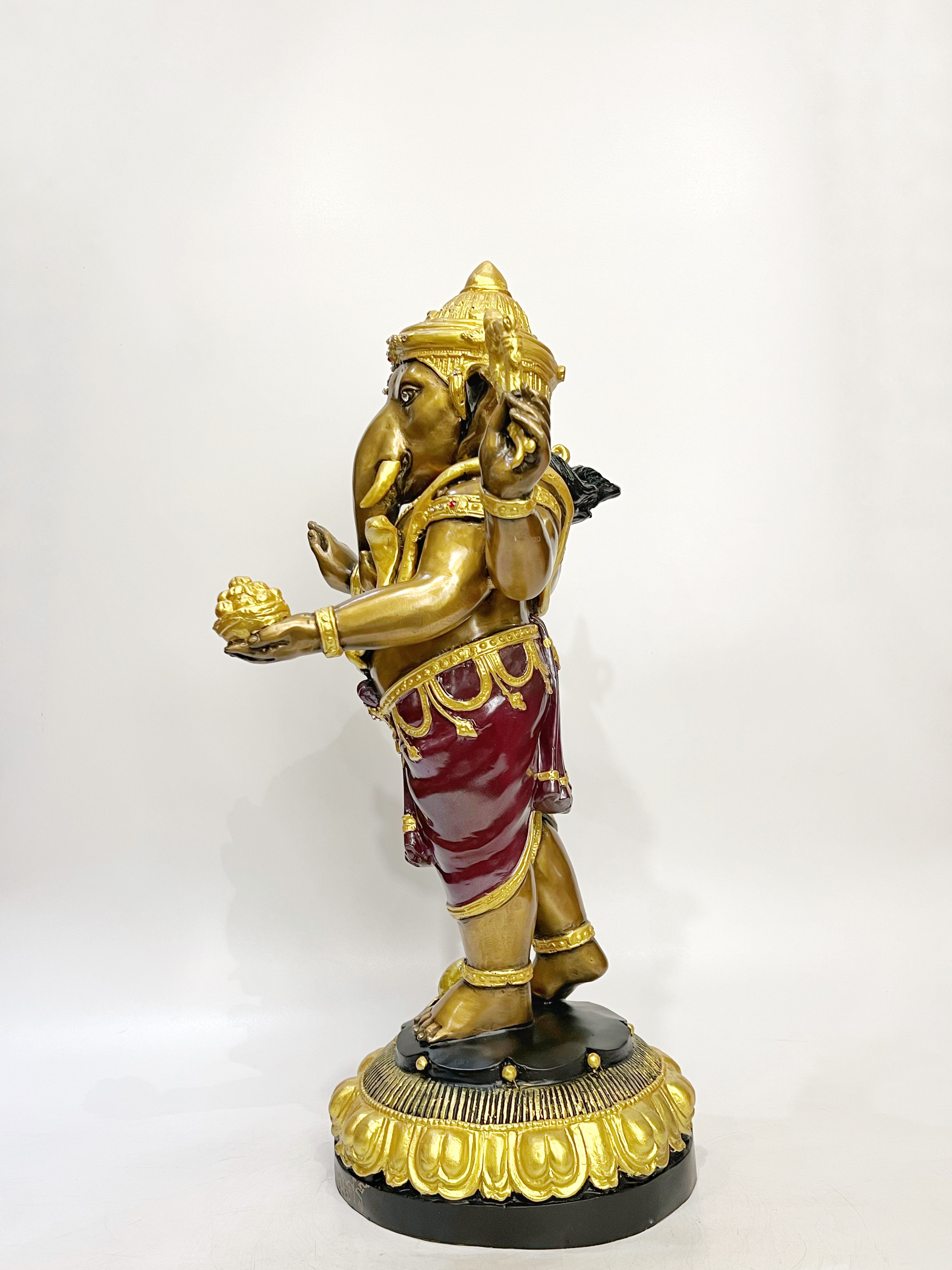 พระพิฆเนศ พระพิฆเณศร์ ปางลีลาประทานพร หน้าตัก 12 นิ้ว