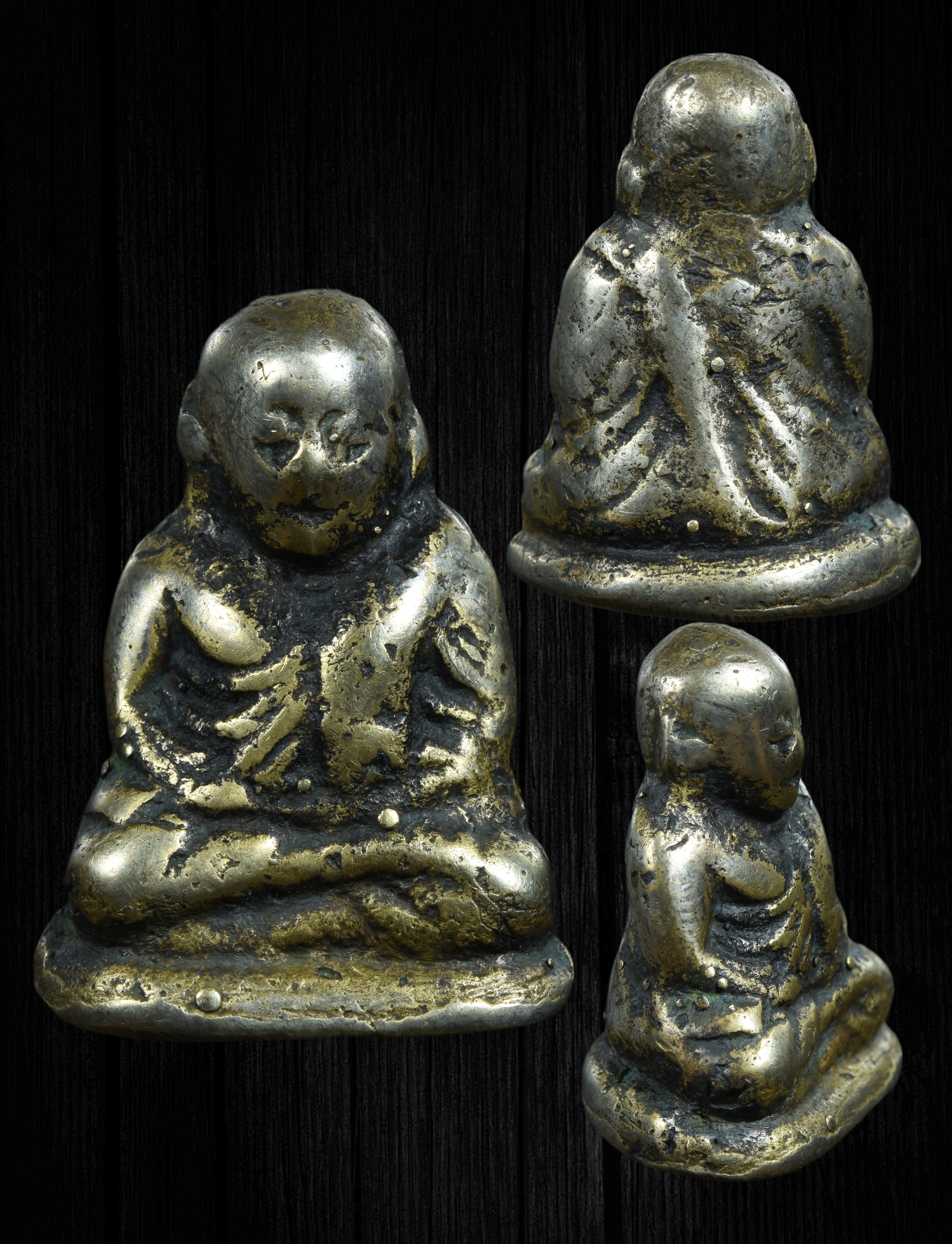 หลวงพ่อเงิน พิมพ์ขี้ตาเนื้อแก่เงิน