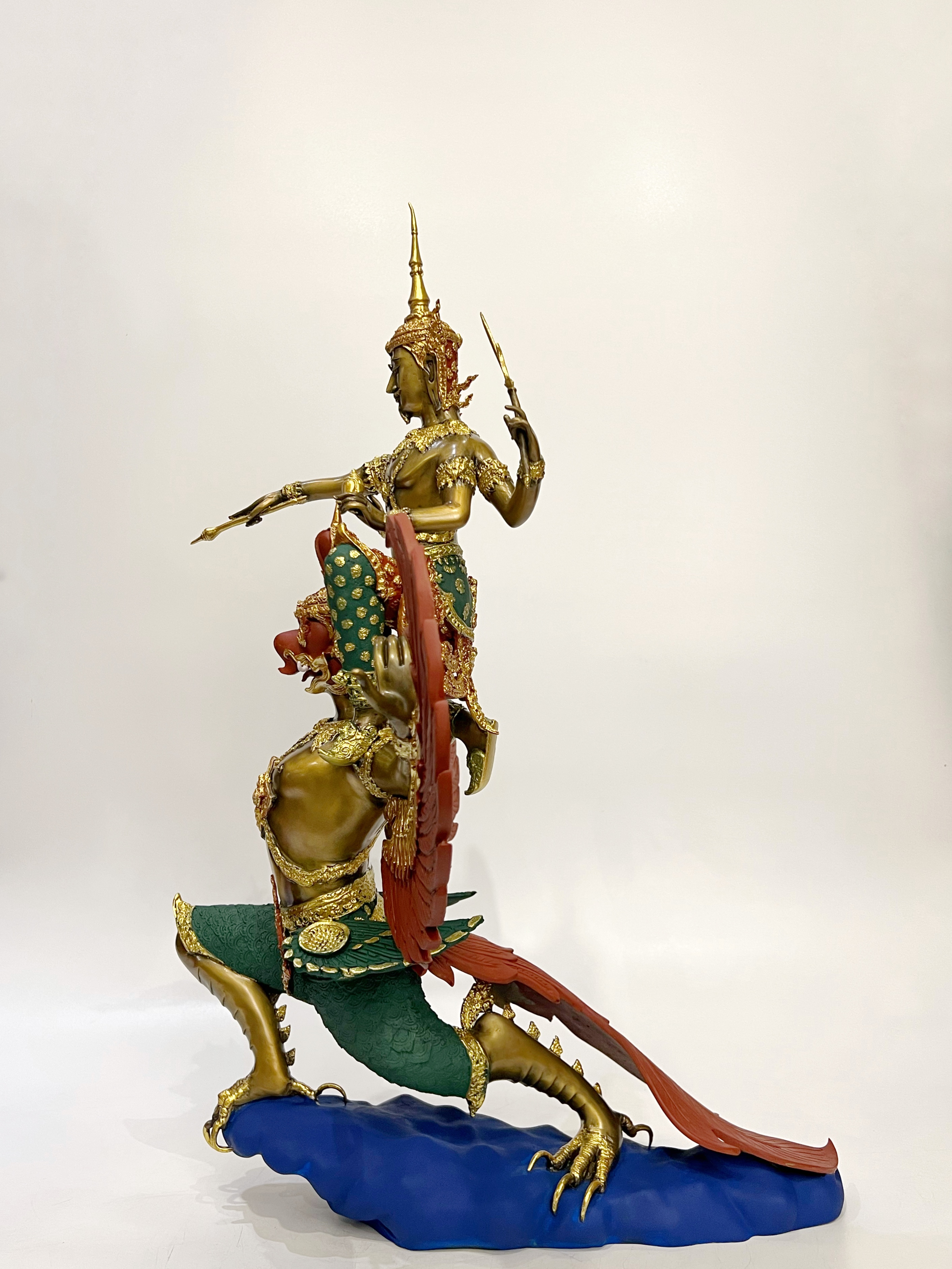 พระนารายณ์ทรงครุฑ หน้าตัก 9 นิ้ว