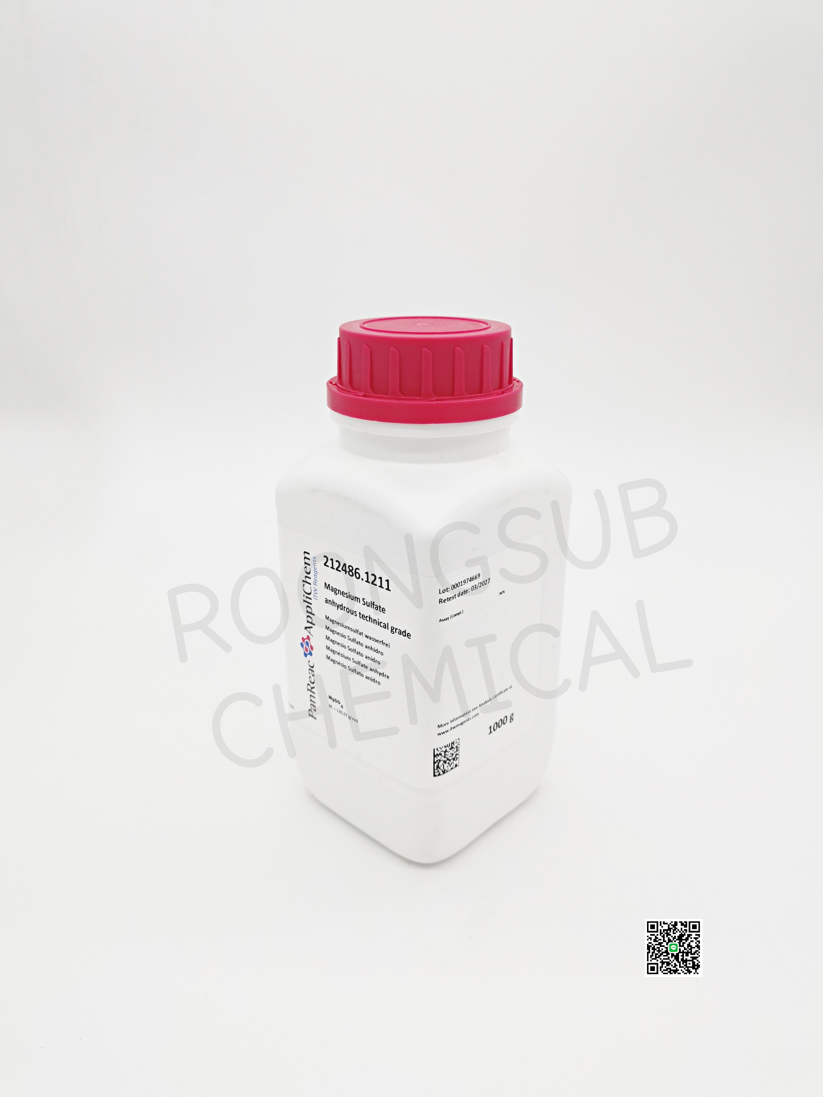 MAGNESIUM SULPHATE ANHYDROUS