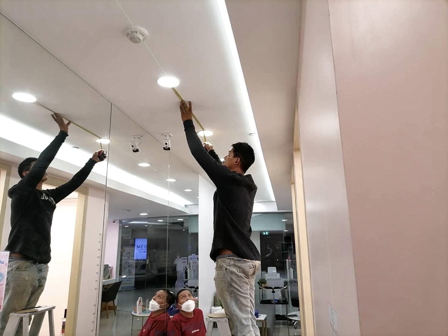 ติดตั้งระบบประกาศเสียง ระบบเสียงตามสายคลินิก MEGA CLINIC สาขา เซ็นทรัล ลาดพร้าว