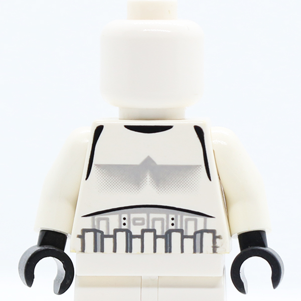 SW Armor Stormtrooper Pattern / White Arms / Black Hands