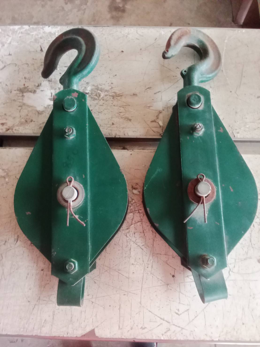 รอกเขียวแบบเดี่ยว 6 นิ้ว