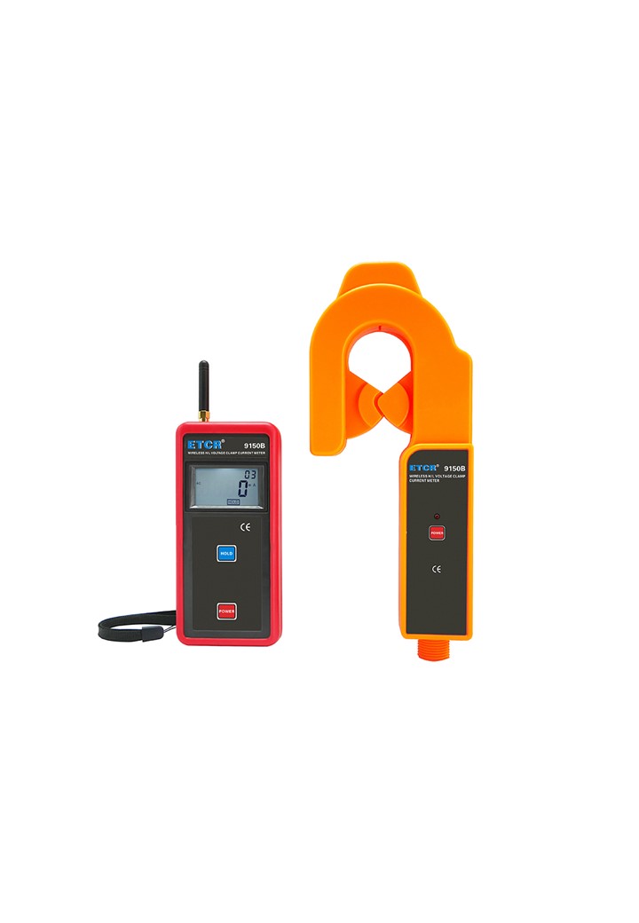 ETCR9150B (1200A) แคลมป์วัดกระไฟฟ้าแรงดันไฟสูง 110 kV (Wireless H//L Voltage Clamp Current Meter)