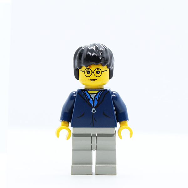 Harry Potter, Dark Blue Jacket Torso, Light Gray Legs