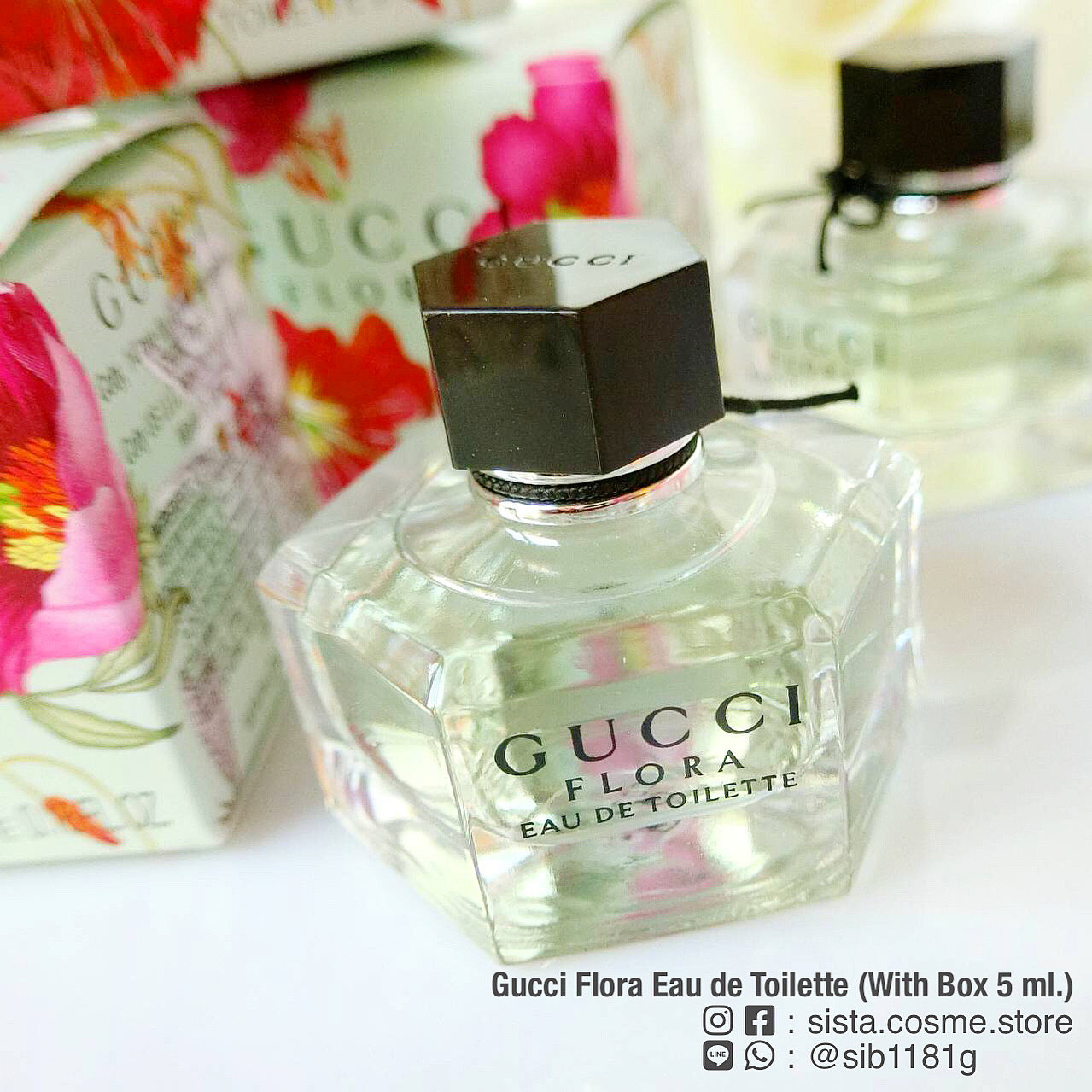 Gucci Flora Eau de Toilette (With Box 5 ml.)