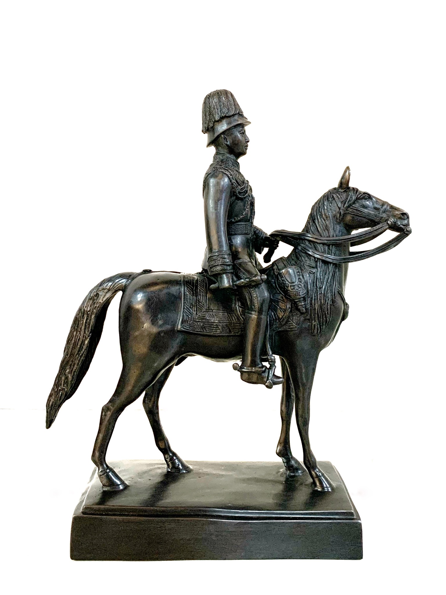 รัชกาลที่ 5 ทรงม้า หน้าตัก 5 นิ้ว