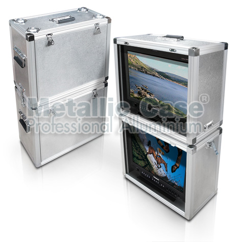 metalliccase 5111-04-5604 / กระเป๋า PANASONIC LCD BT-LH1760 & LH1710 ฉาก (49.5x39.5x22 T5C7H3K4P4)