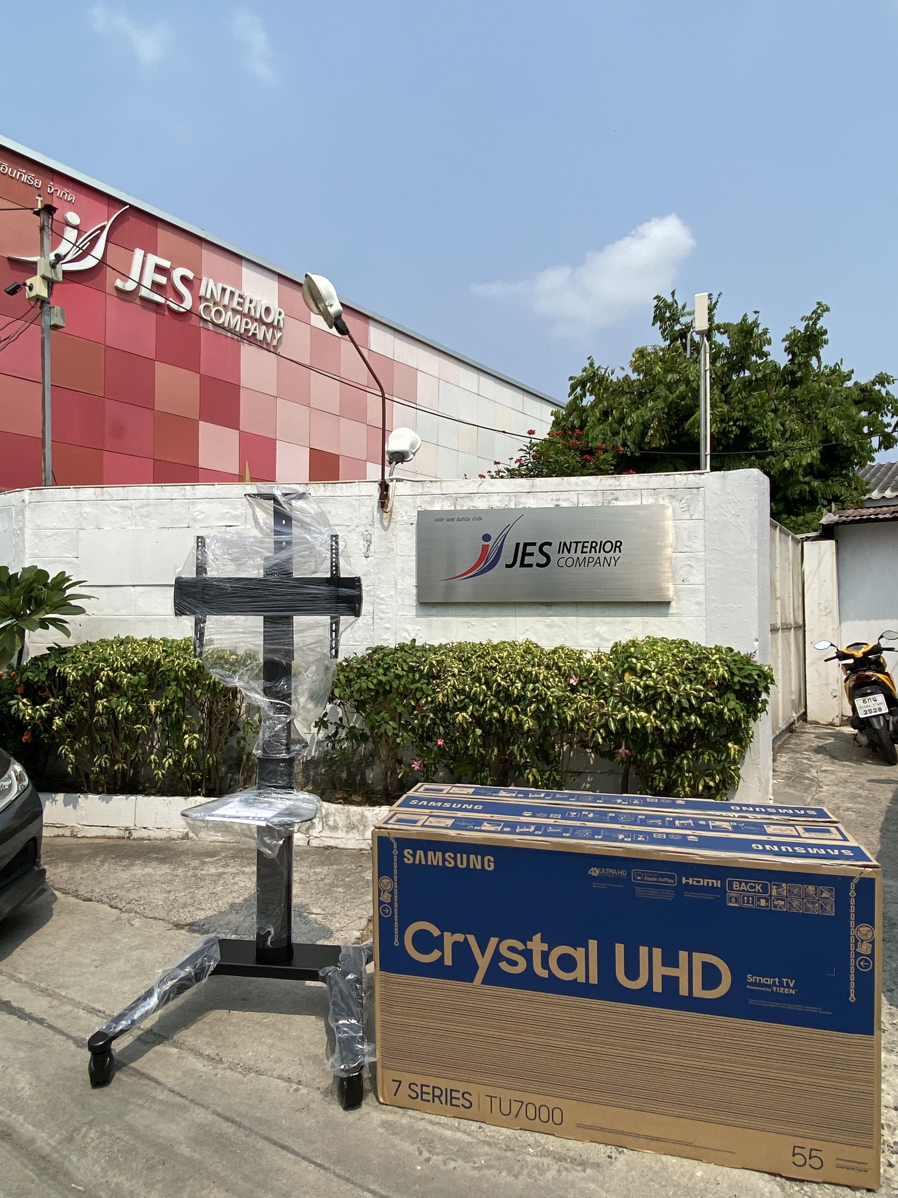 JMTVSTAND MT-F9100 ขาตั้งพื้นทีวีมีล้อเลื่อน สีดำ วัสดุอลูมิเนียม รูปทรงสวยงาม ทันสมัย รองรับทีวีขนาด 37"-75นิ้ว{รับประกัน 3 ปี }0964746498