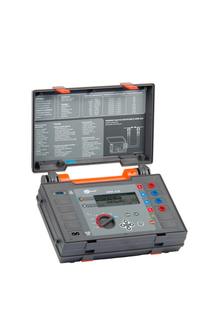 SONEL รุ่น MMR-620 เครื่องวัดความต้านทานหน้าคอนแทค 10A