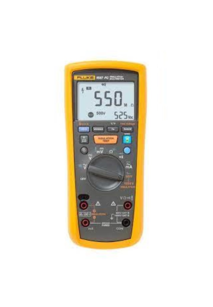 fluke 1503 เครื่องทดสอบความเป็นฉนวนทางไฟฟ้าแบบมือถือระดับแรงดัน 1000V