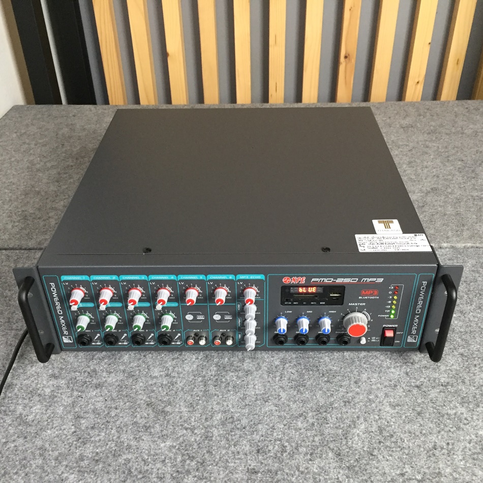 NPE PMD-250MP3 AC/DC POWERMIXER+LINE