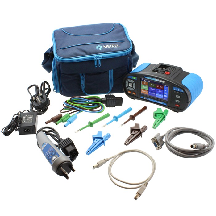 METREL รุ่น MI 3152 ST เครื่องทดสอบความปลอดภัยการติดตั้งของระบบไฟฟ้ารุ่นจอสีระบบสัมผัส