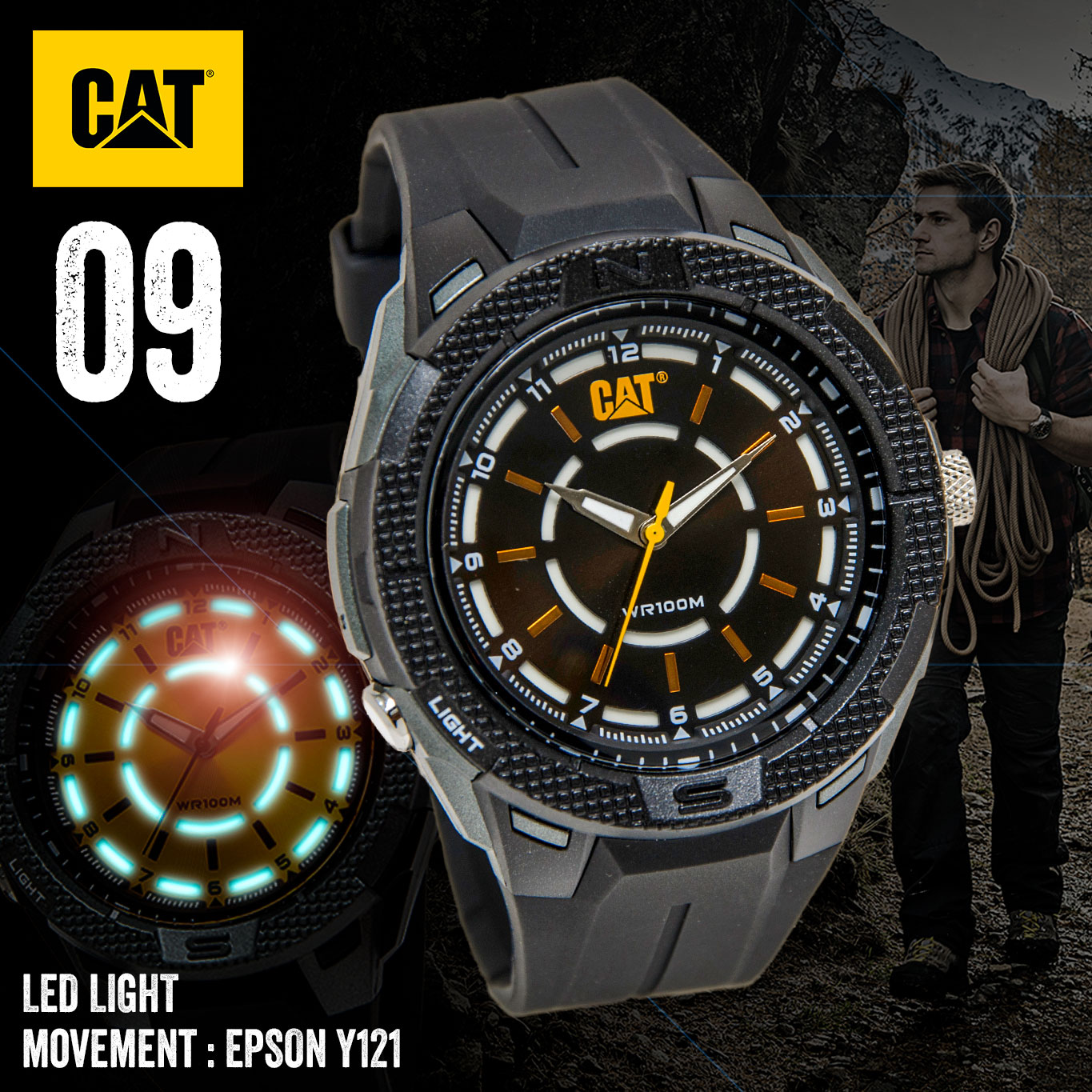 Caterpillar watches 09.150.21.121