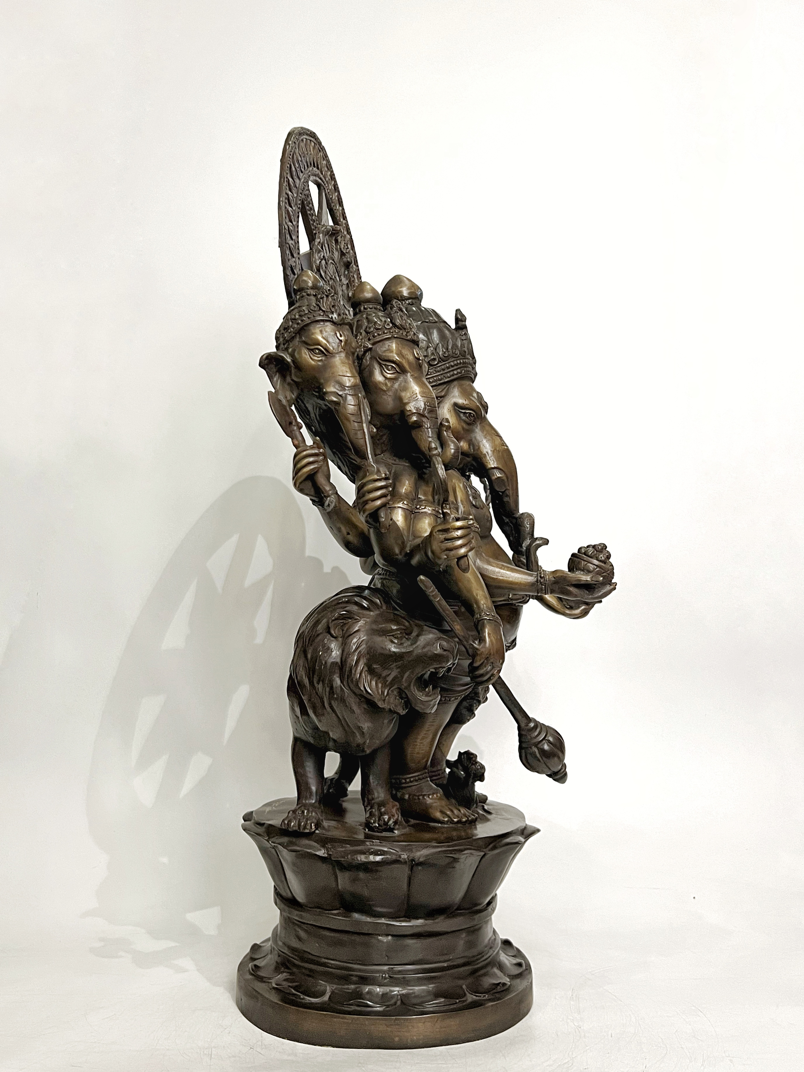 พระพิฆเนศ 5 เศียร หน้าตัก 9 นิ้ว (หมายเลข 24)