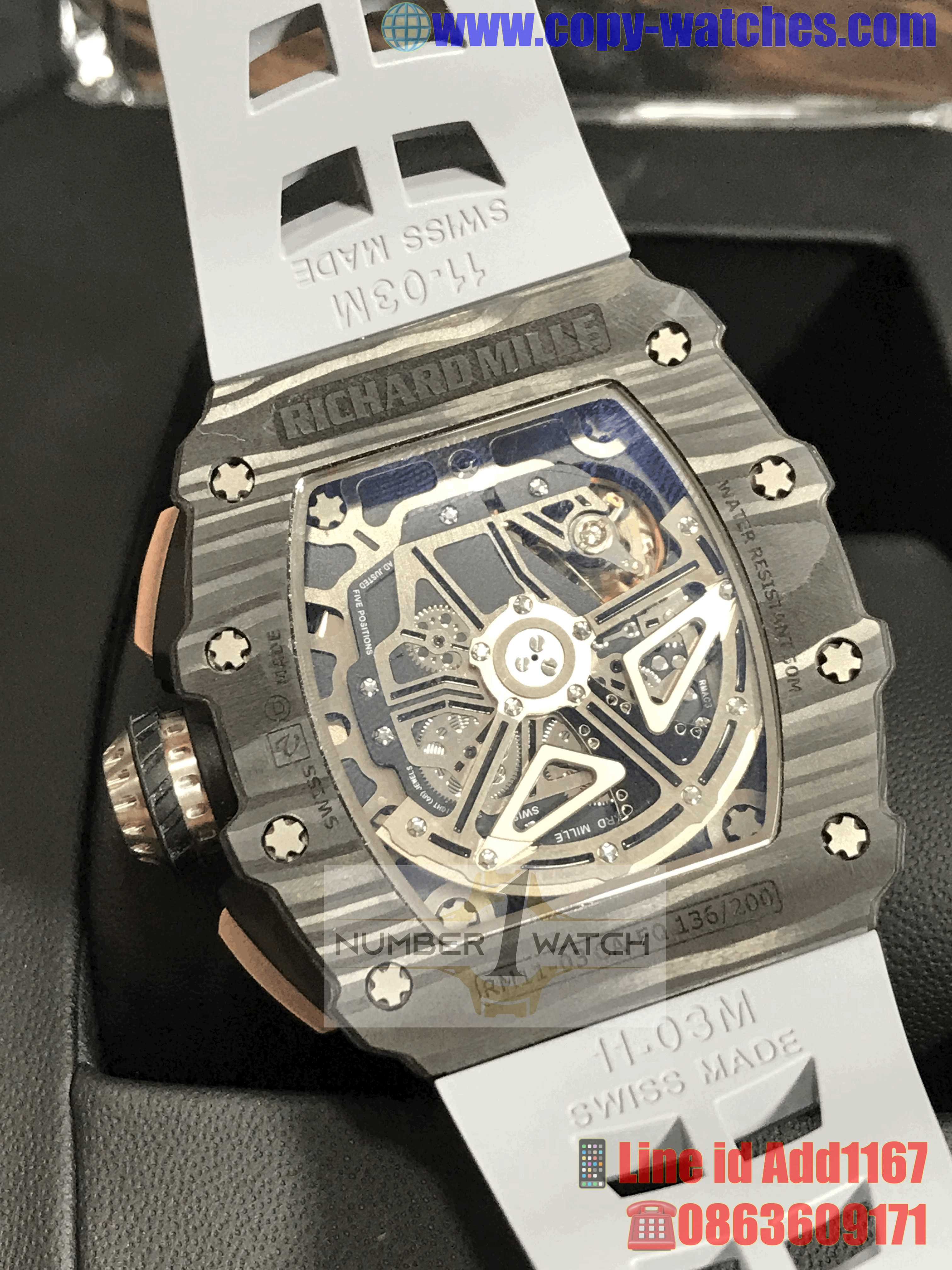 Richard Mille RM11-03 Carbon (Swiss V4)