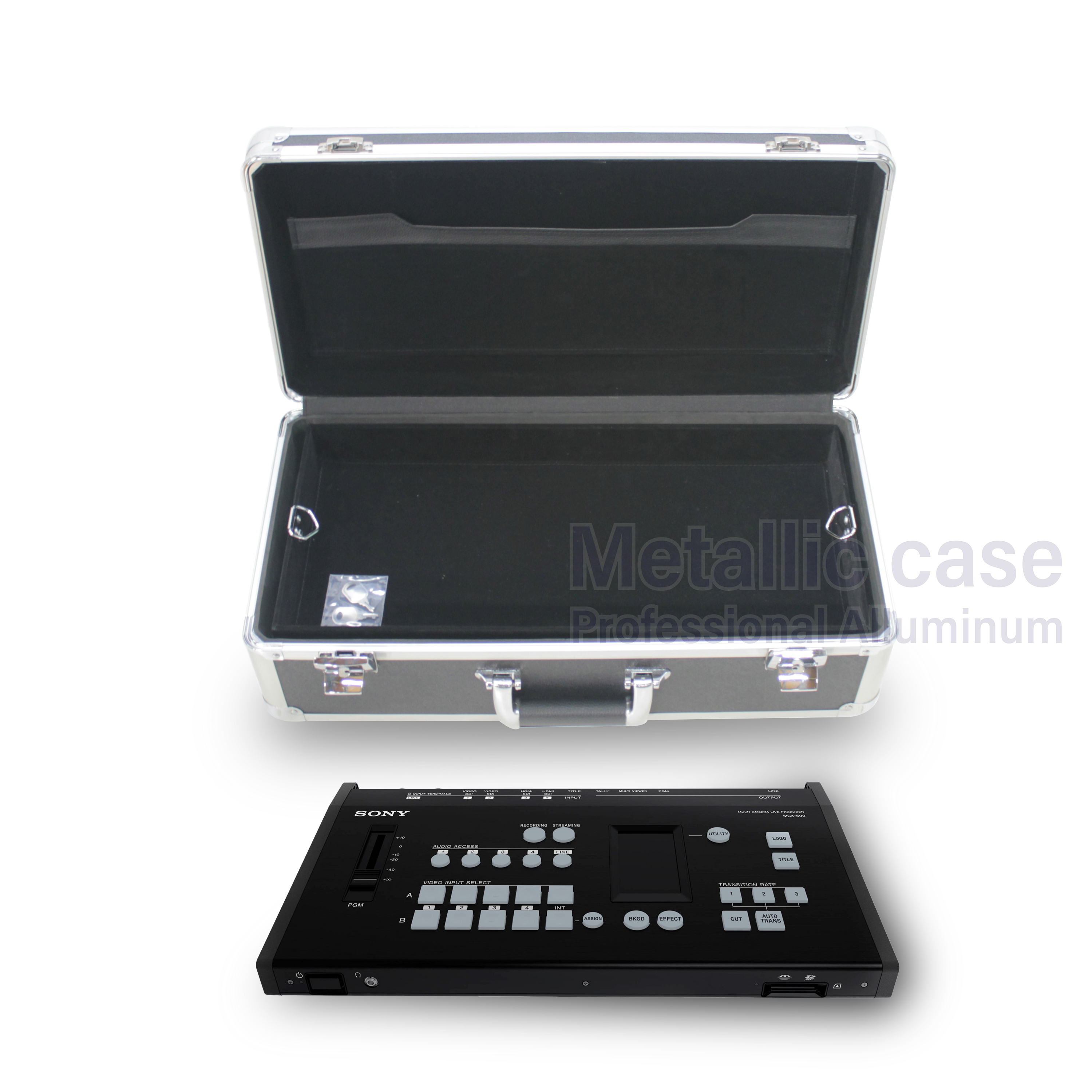 metalliccase7819-03-6212 / SONY MCX 500 (54x27x19 T1C1H1K6P3)