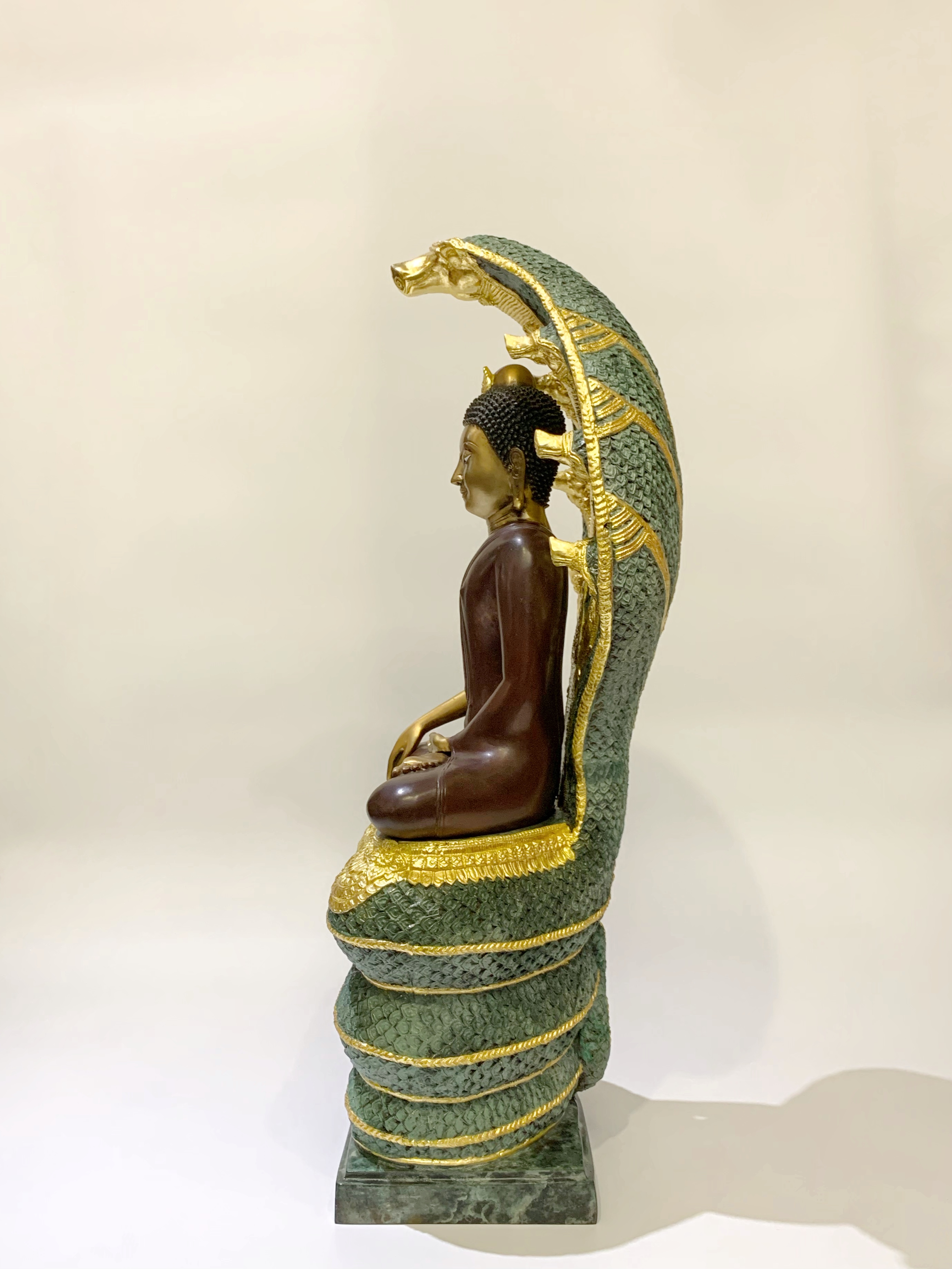 พระนาคปรก ปรกศรีวิชัย หน้าตัก 9 นิ้ว