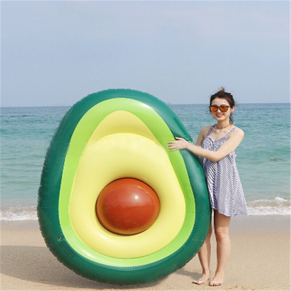 แพยางอะโวคาโด สีเขียว Inflatable Avocado Pool 160x125 cm Float By Float Me Summer