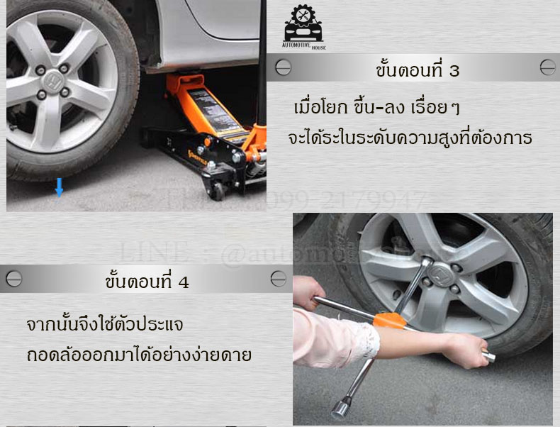 ราคาแม่แรงยกรถ