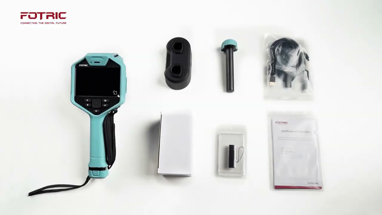 FOTRIC Ti5 กล้องถ่ายภาพความร้อน 384x288 pixels ย่านวัดอุณหภูมิ -20℃ to 550℃, Frame rate 30 Hz